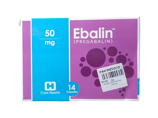 Picture of Ebalin 50mg Cap 14x1s